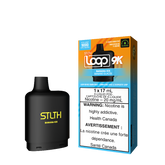 BANANA ICE STLTH LOOP 9K POD Experience creamy banana with hint of menthol for a refreshing sensation Representing the pinnacle of excellence in the vaping realm, STLTH Loop 9K Pod boasts an impressive 17ML e-liquid capacity, providing an astonishing 9000 puffs per pod.